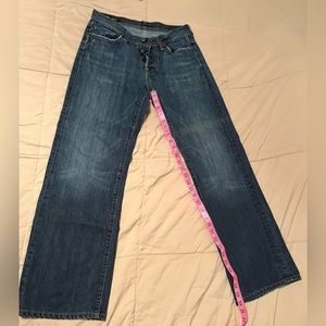 Citizens for humanity button fly jeans size 30.